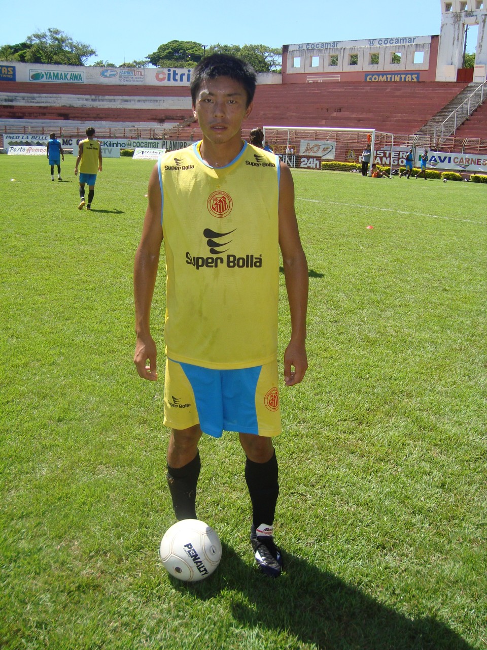 Japonês Yohei é uma das novidades do Paraná Clube para o início da temporada 2010 | Osmar Nunes / Arquivo / Agência Gazeta do Povo