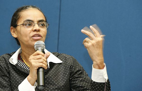 Marina: terceira força para encurralar os tucanos. | Rodolfo Buhrer/Agência de Notícias Gazeta do Povo