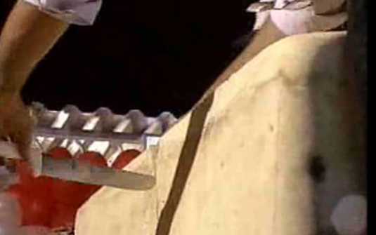 Queijo não durou muito tempo em feira agropecuária | Reprodução/TV Verdes Mares