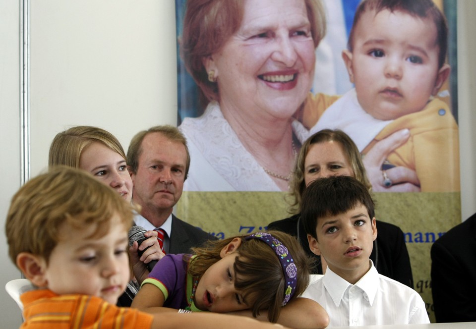 Filhos e netos de Zilda Arns falaram sobre a médica em coletiva à imprensa | Rodolfo Buhrer/Agência de Notícias Gazeta do Povo