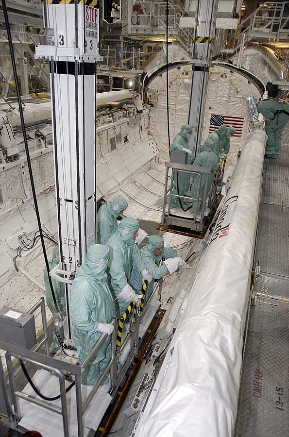 A Instalação de Processamento Orbital 3, em foto de 11 de junho de 2009 | Nasa