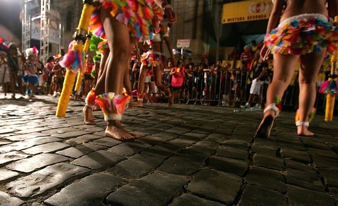 Desfile de blocos no carnaval de Antonina | 
