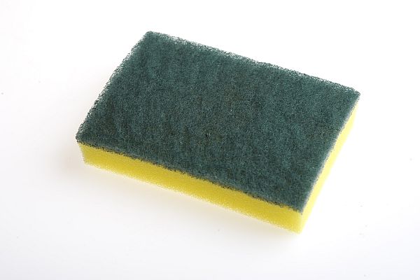 Produto: Esponja de lavar louça. Validade: 1 semana |