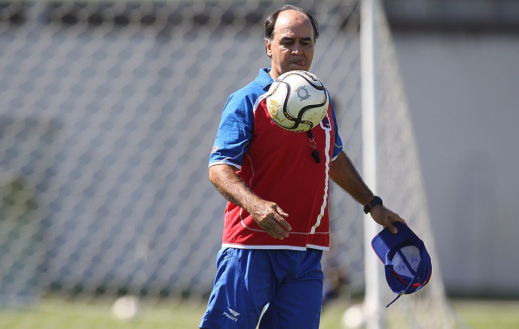 O técnico Marcelo Oliveira, do Paraná Clube, por enquanto, garantido | Giuliano Gomes/ Gazeta do Povo