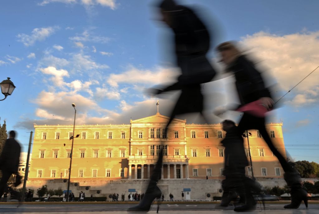 Parlamento grego: funcionalismo público é inchado em Atenas | Louisa Gouliamaki/Reuters