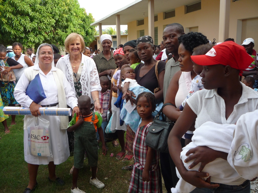 As fotos foram tiradas momentos antes da tragédia pela irmã Rosângela Altoé, que acompanhava Zilda Arns | Arquivo Pessoal/Irmã Rosângela Altoé