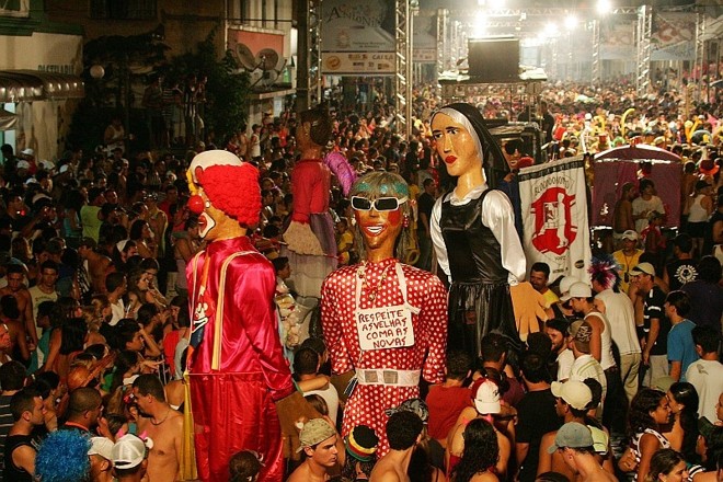 Os bonecos gigantes: tradição que chama a atenção no carnaval antoninense | 