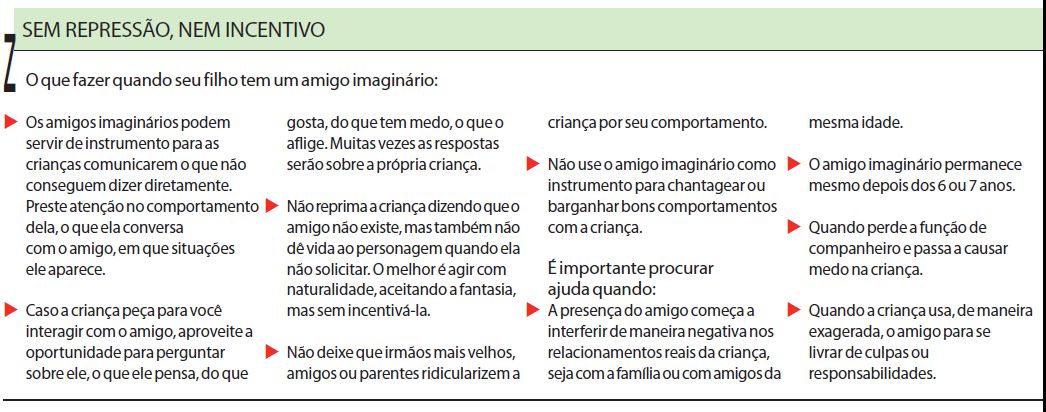 Veja o que fazer quando seu filho tem um amigo imaginário |