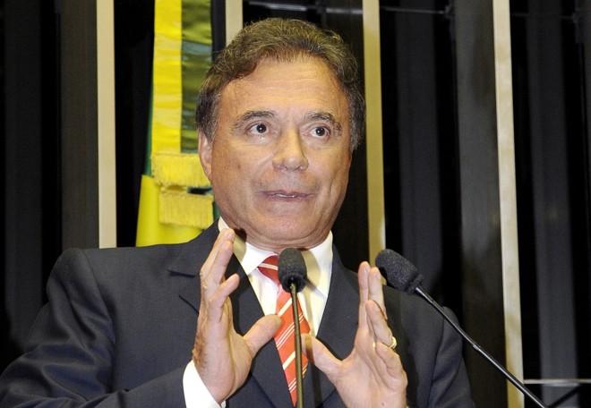 Alvaro: de volta ao Senado. |