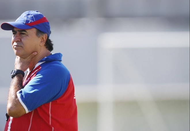 O técnico Marcelo Oliveira sabe que o clássico pode renovar as esperanças do Tricolor ou tirá-lo de vez da briga pelo topo da tabela | Fotos: Giuliano Gomes/ Gazeta do Povo