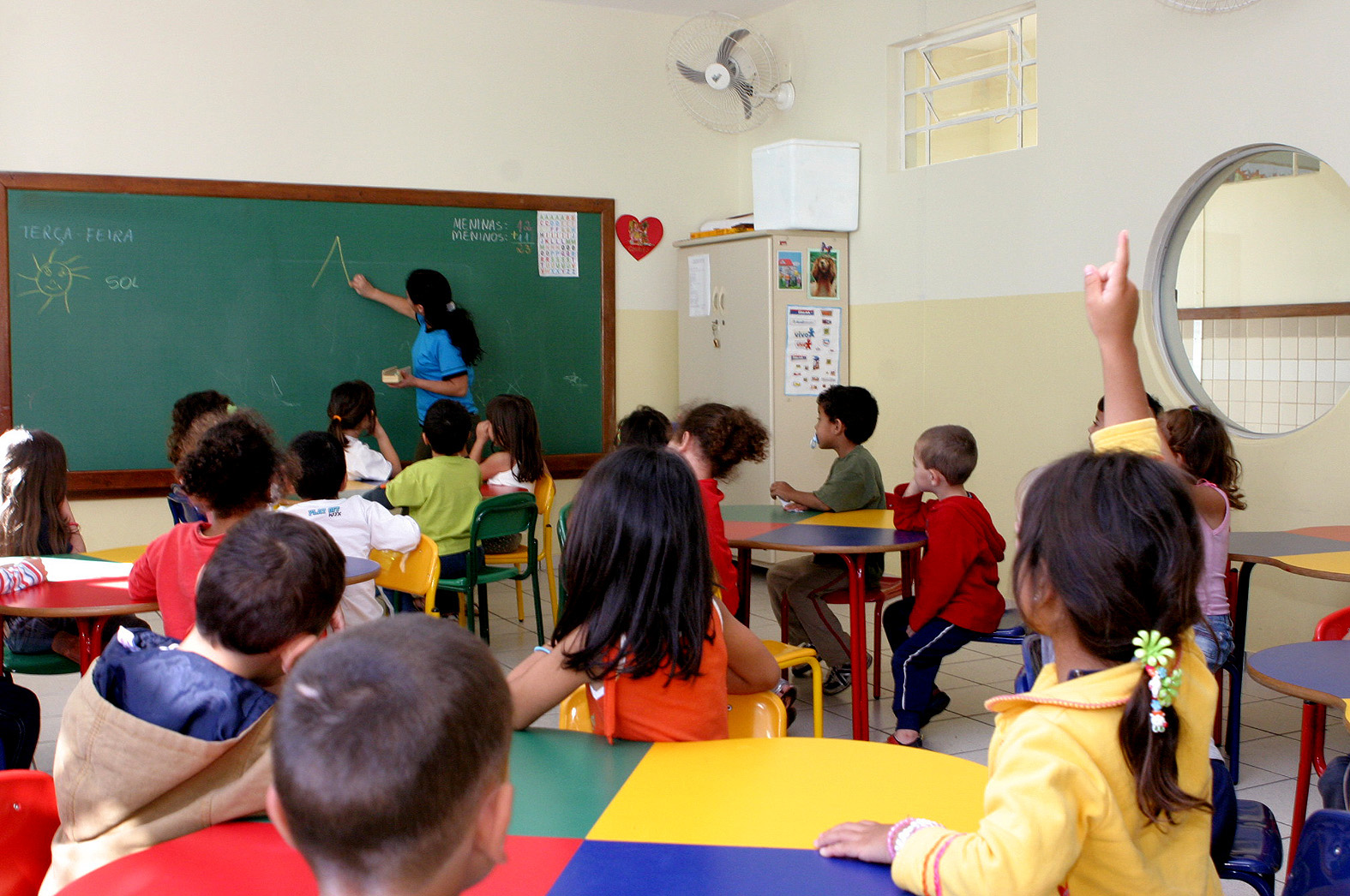 Duas mil crianças ingressam todos os anos nas creches da cidade. Quase 10 mil crianças são atendidas hoje | Kiko Vieira/PMM