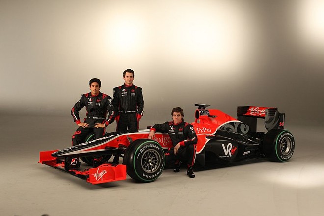 Di Grassi e Glock devem testar em breve o carro da estreante Virgin Racing | 