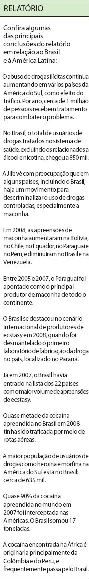 Confira algumas das principais conclusões do relatório |