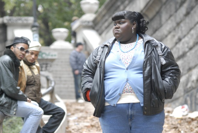 Gabourey Sidibe, indicada ao prêmio de Melhor Atriz pelo filme 