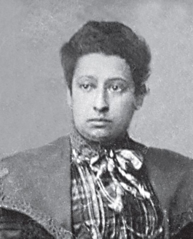 Julia Wanderley, em 1905 |