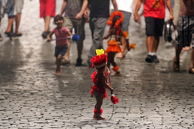 Folia em Antonina também foi dedicada às crianças | 