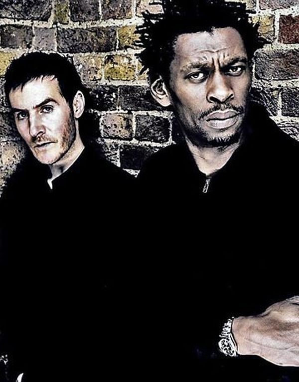 A dupla do Massive Attack | Divulgação