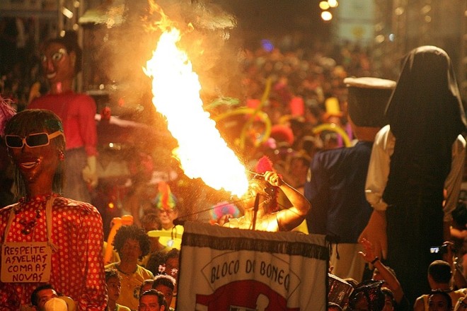 O Bloco dos Bonecos do carnaval de Antonina | 
