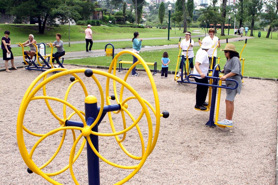 Equipamentos fazem sucesso com frequentadores dos parques de Curitiba | Luiz Costa / Prefeitura de Curitiba