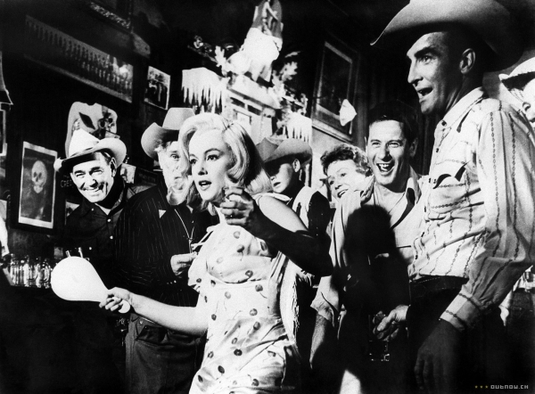 Os Desajustados (1961): filme que Miller escreveu para Marilyn Monroe, sua mulher à época | Divulgação