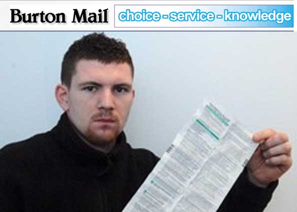 Daniel Cambridge não conseguiu controlar gases no trabalho | Reprodução/Burton Mail