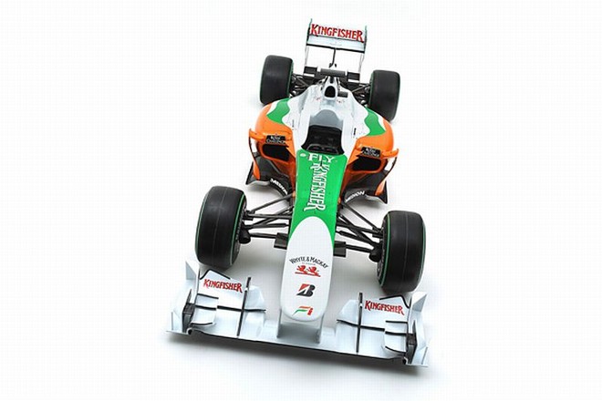 Vista de cima do novo modelo da Force India | 