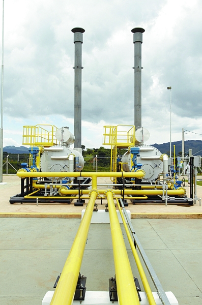 Gasoduto recém-inaugurado em Paulínia (SP): custo afeta competitividade | Luciano Piva