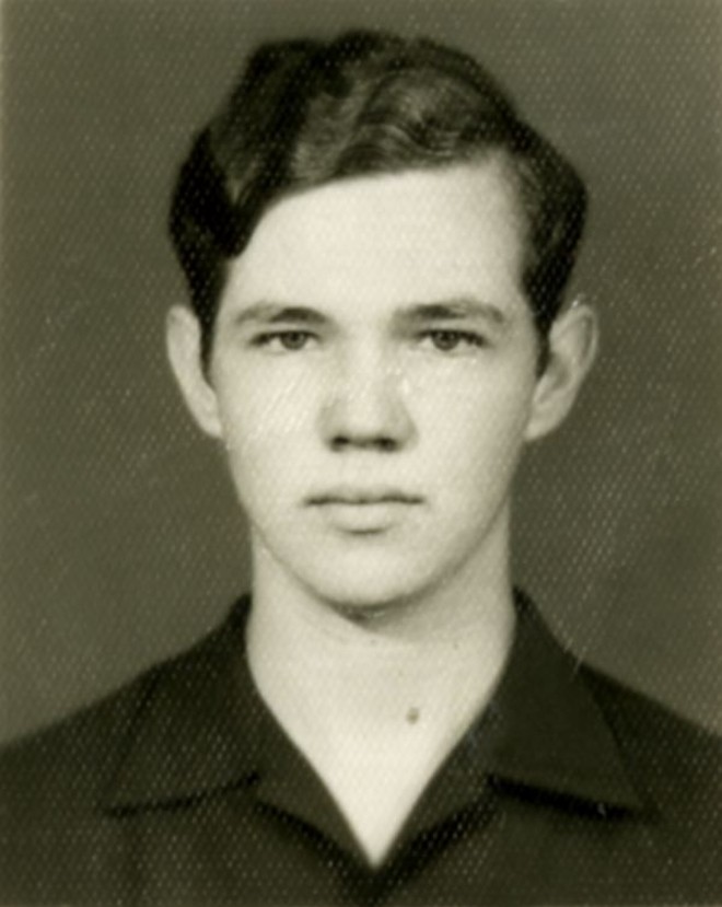 Milarch aos 16 anos, quando fez sua reserva: os pais não levaram muito a sério | 