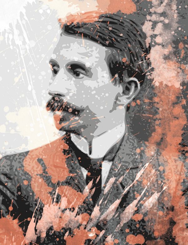 O escritor Euclides da Cunha: herói nacional, mas pai e marido ausente | Arquivo/Gazeta do Povo