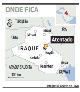 Veja onde fica o local do atentado |
