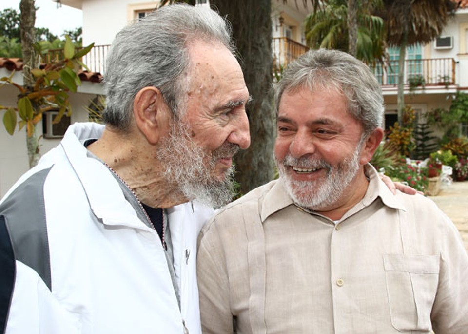 Lula visita Fidel e diz que cubano está "recuperado" | Presidência