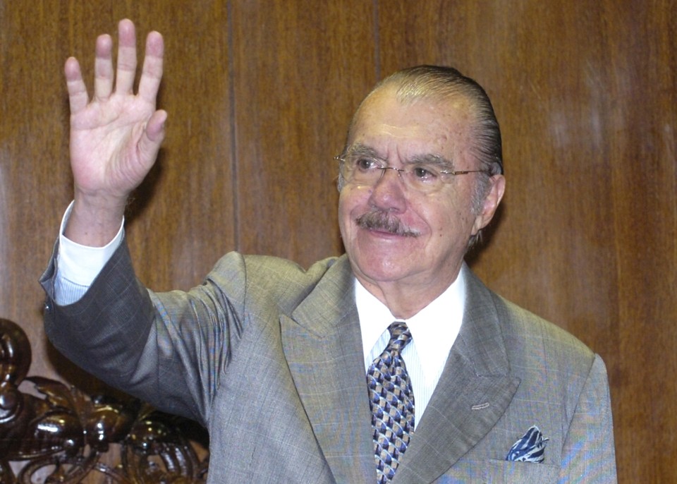 Sarney vai passar por cirurgia para retirar tumor na região da boca, diz assessoria José Sarney deve se submeter à cirurgia para retirar um tumor na região da boca | Jane de Araújo/Ag. Senado
