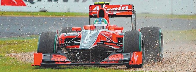 O novato Lucas di Grassi deixa a pista com a Virgin | 