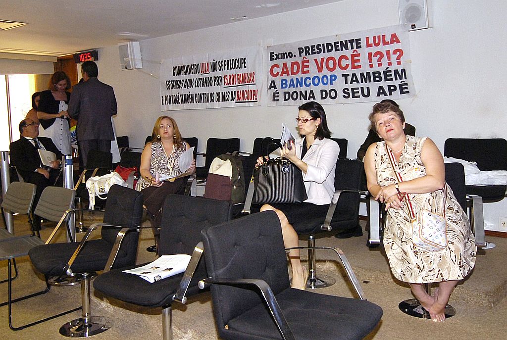 Cooperados estiveram ontem no Senado: Lula também aguarda imóvel | Márcia Kalume/Ag. Senado