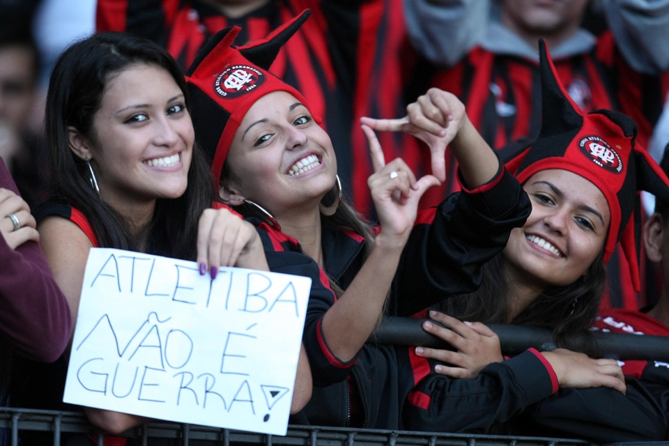 Durante o jogo o clima de paz prevaleceu | Albari Rosa / Agência de Notícias Gazeta do Povo