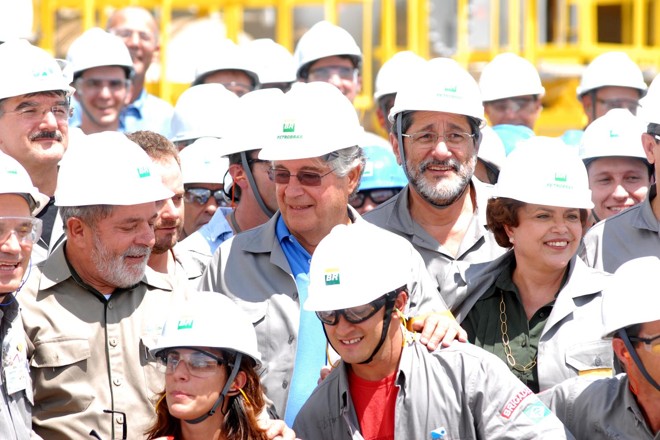 Lula visitou obras de ampliação na Refinaria Presidente Getúlio Vargas em Araucária | 