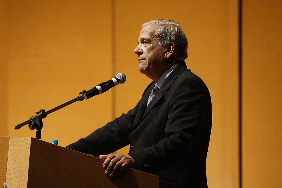 Oriovisto durante a cerimônia de transmissão de cargo na UP: expansão rápida | Antonio Costa/Gazeta do Povo