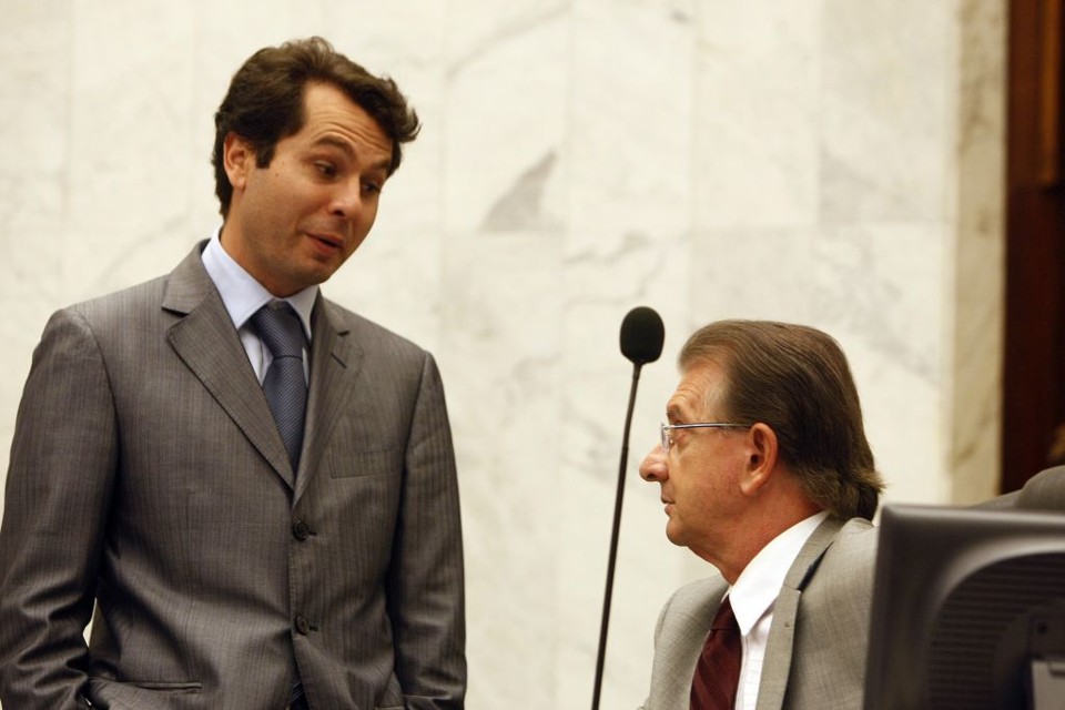 Justus com Alexandre Curi: quais são os erros do passado. | Rodolfo Bührer/ Gazeta do Povo