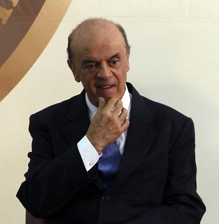 José Serra: despedida tumultuada | Paulo Whitaker/Reuters