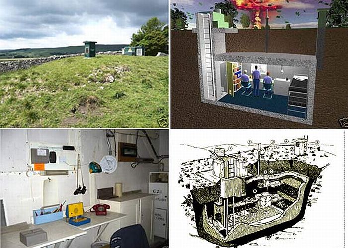 Abrigo nuclear construído em 1959 em Peak District, na Inglaterra, já tem ofertas maiores a R$ 54 mil | Reprodução/ebay.co.uk