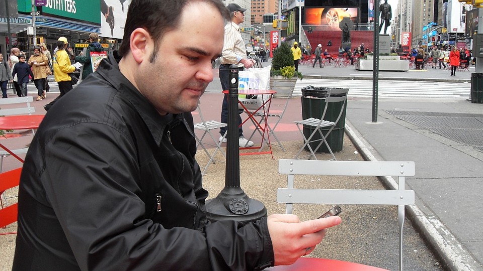 O engenheiro civil Carlos Wavel Chaves Filho, um dos poucos usuários do Foursquare em Curitiba: informação sobre os lugares com as melhores avaliações faz diferença | Arquivo pessoal