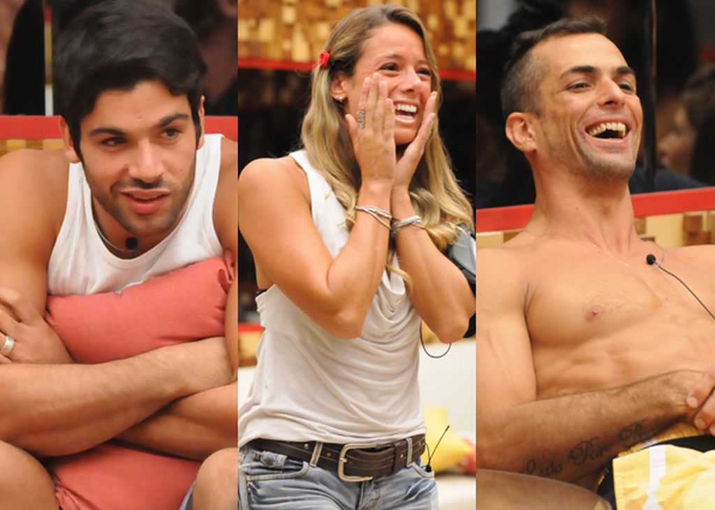 Cadu, Fernanda e Dourado: público escolhe quem leva o prêmio de R$ 1,5 milhão | Divulgação/TV Globo