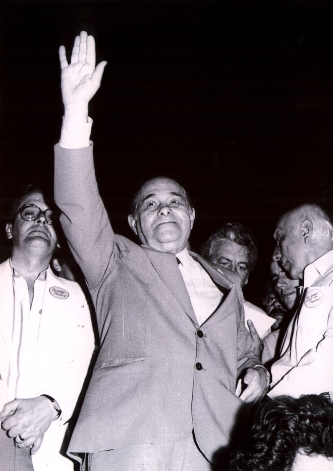 Tancredo: só temos o discurso. Mas, que era bom, era. |