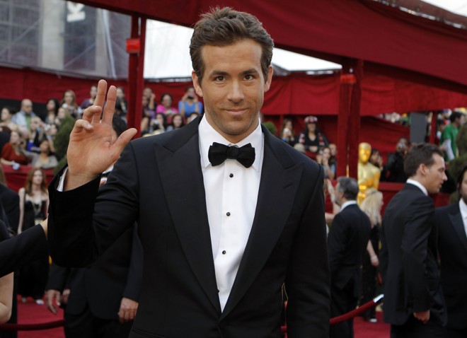 O ator Ryan Reynolds |