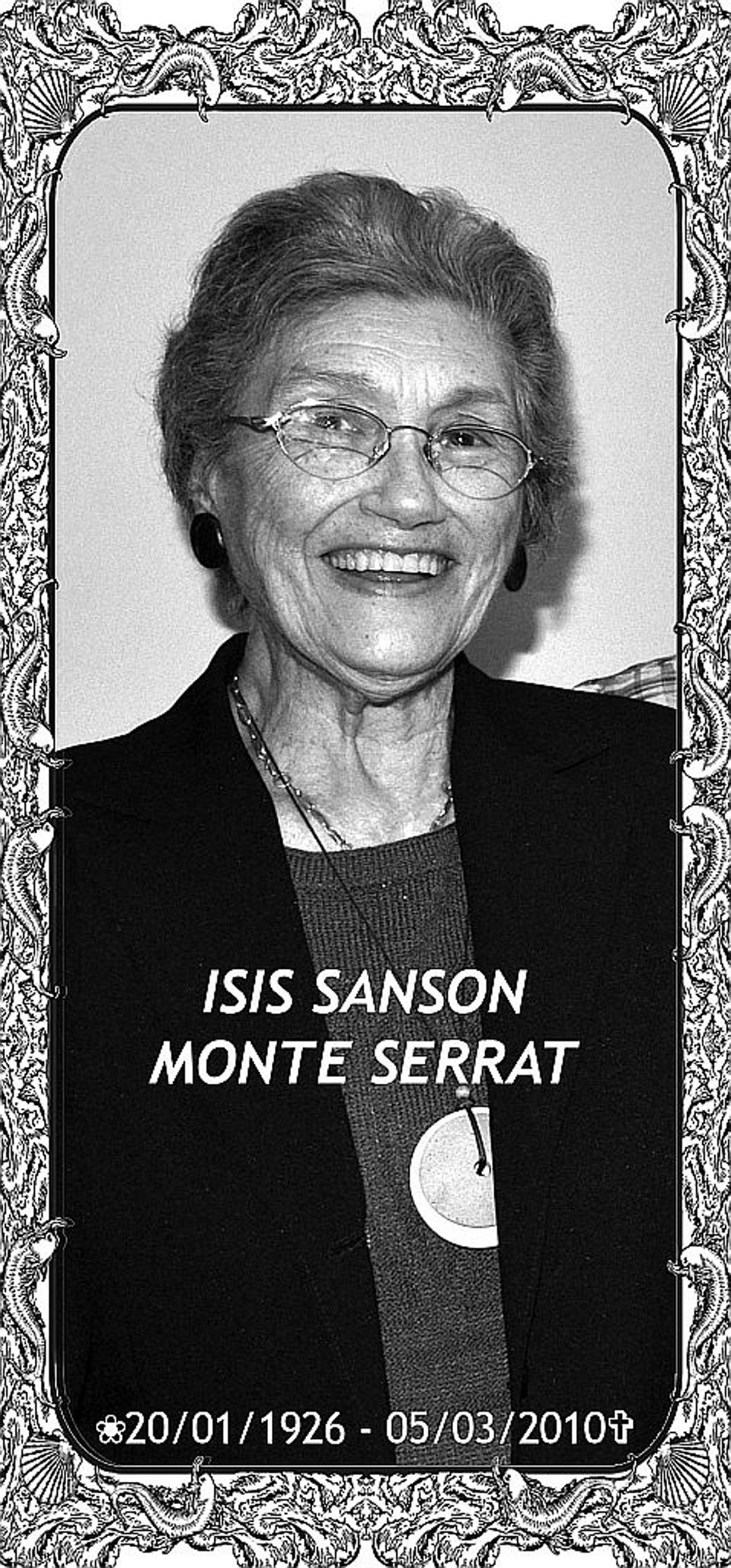 Lista de Falecimentos | Isis Sanson Monte Serrat