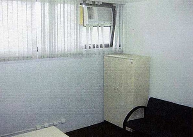 Sala onde Arruda está preso | 