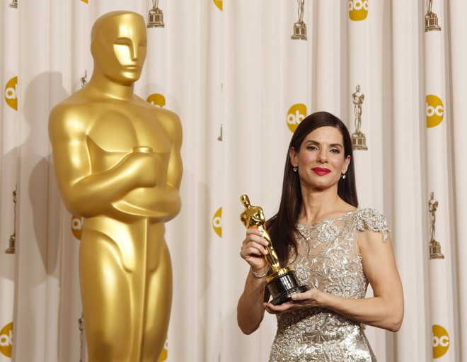 Sandra Bullock ganhou o prêmio de melhor atriz por