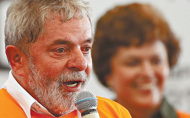 Presidente Luiz Inácio Lula da Silva é o principal ponto de apoio da campanha eleitoral petista |