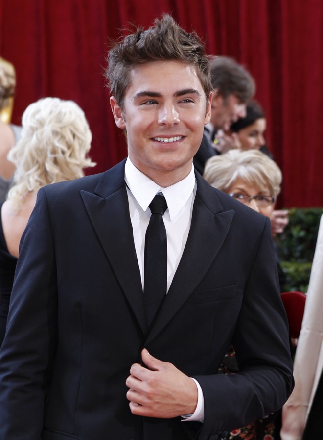 O ator Zac Efron |