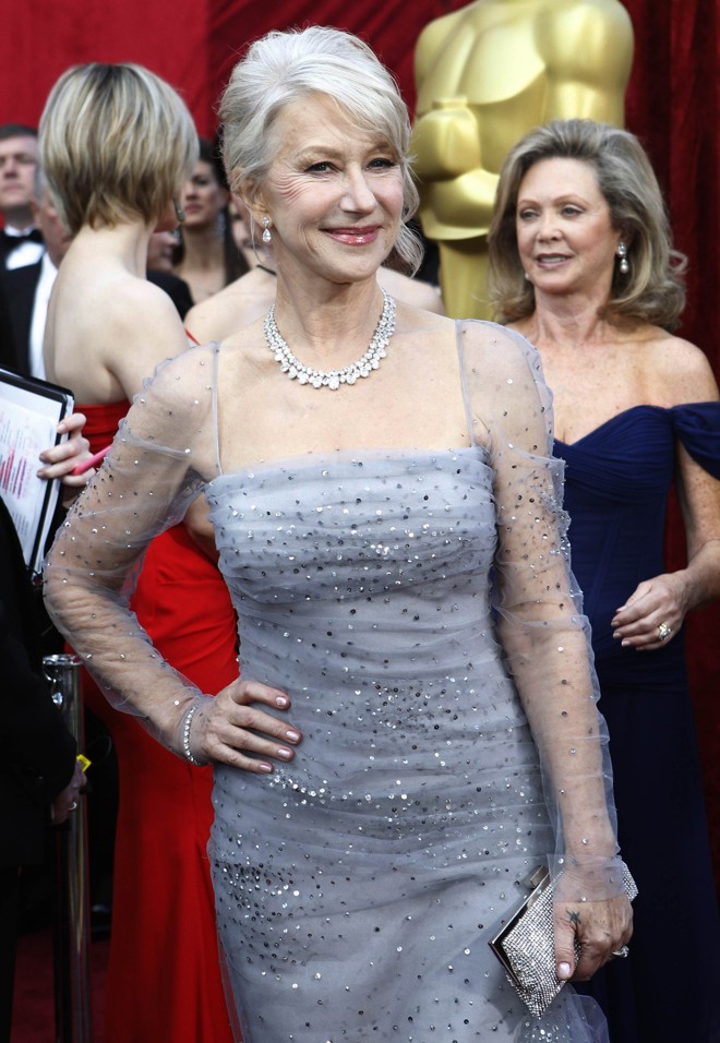A atriz Helen Mirren |